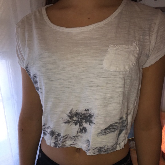 Short sleeves crop top - Picture 1 of 1